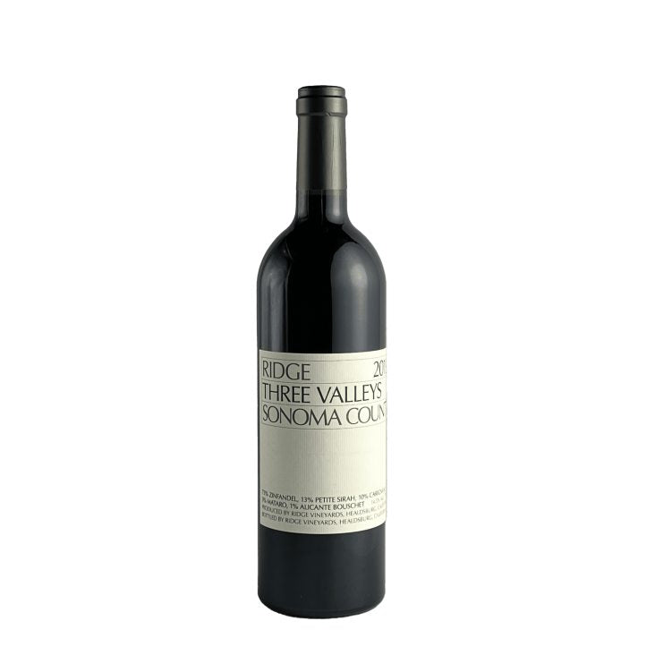 Ridge Three Valleys (Zinfandel/Carignan/Petite Sirah) Sonoma '21