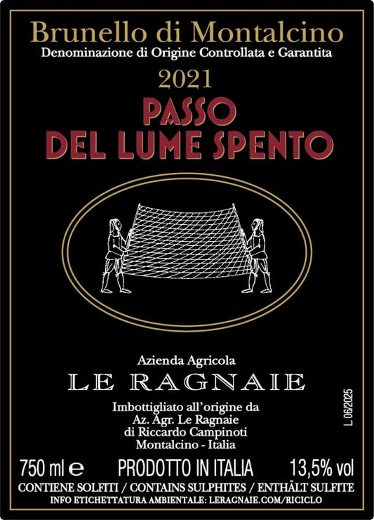 Le Ragnaie Brunello Di Montalcino Passo Delle Lume Spento 21